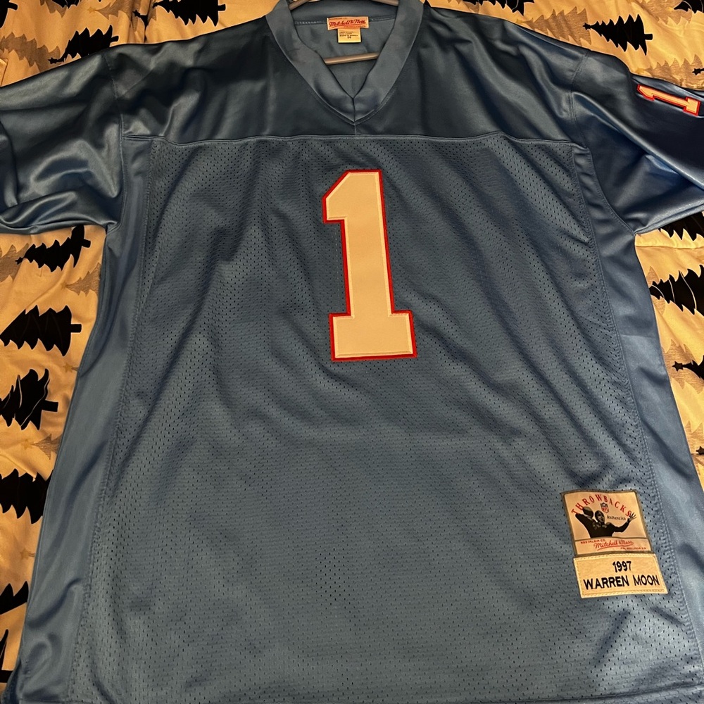 New without Tags size 56 or 2XL Mitchell Ness Warren Moon jersey